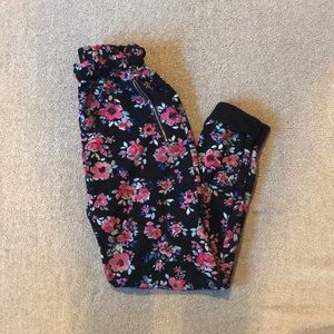 balloon floral pants